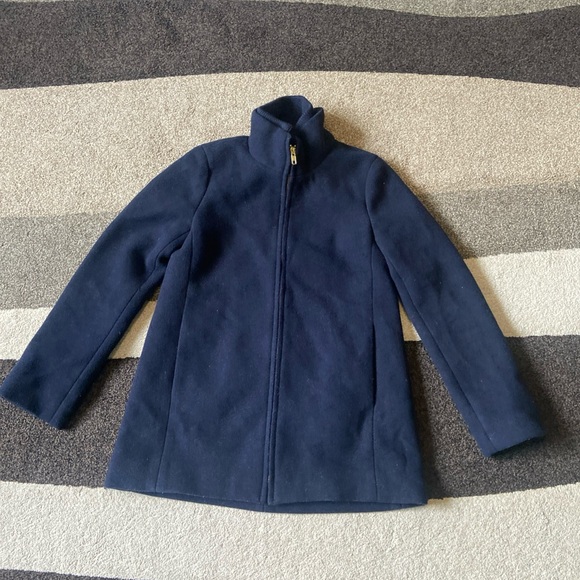 Fossil Navy Wool Blend Gold Button, Military Style Blazer Sz Medium - Picture 10 of 11